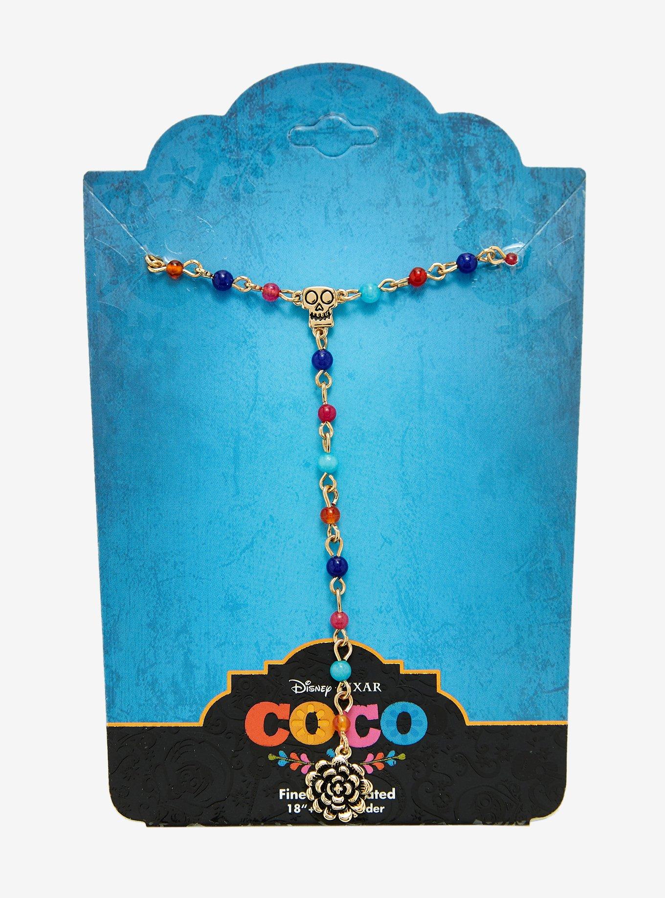 Disney Pixar Coco Marigold Necklace - BoxLunch Exclusive, , alternate