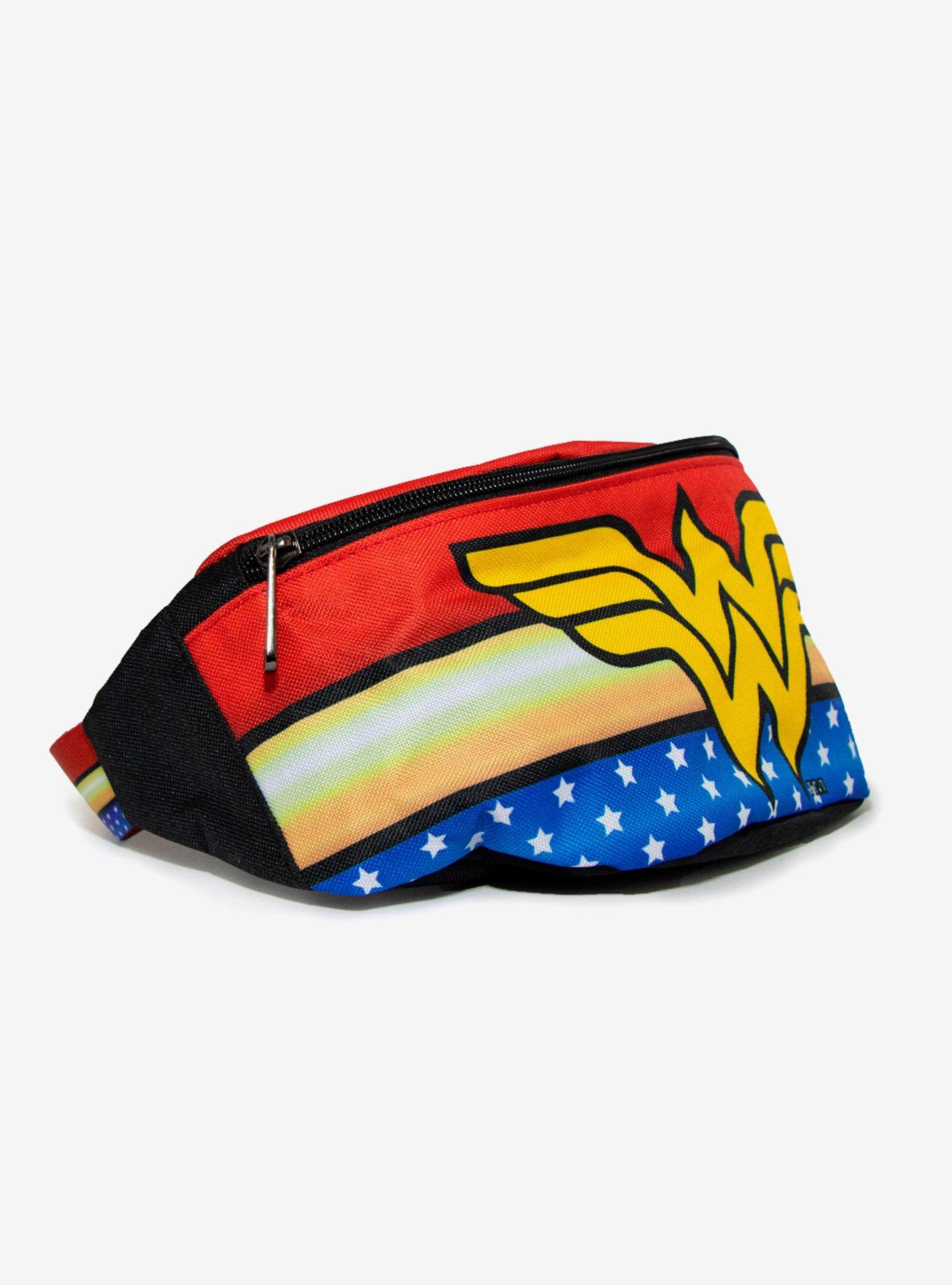 DC Comics Wonder Woman Logo Fanny Pack, , alternate