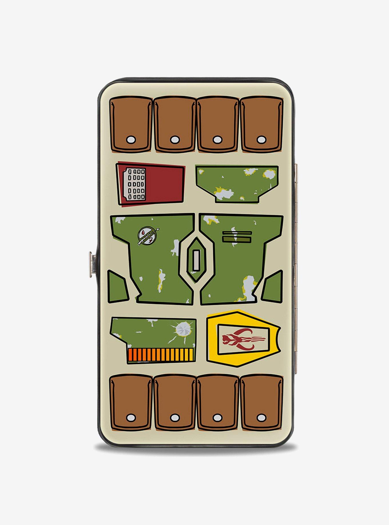 Buckle-Down Star Wars Boba Fett Hinged Wallet, , alternate