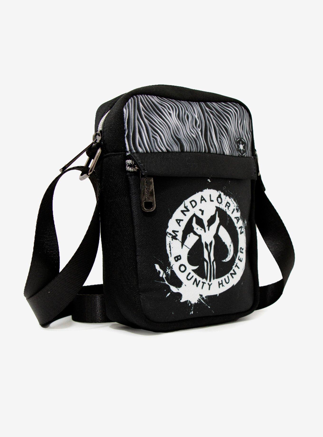 Star Wars The Mandalorian Mythosaur Skull Athletic Crossbody Bag, , alternate