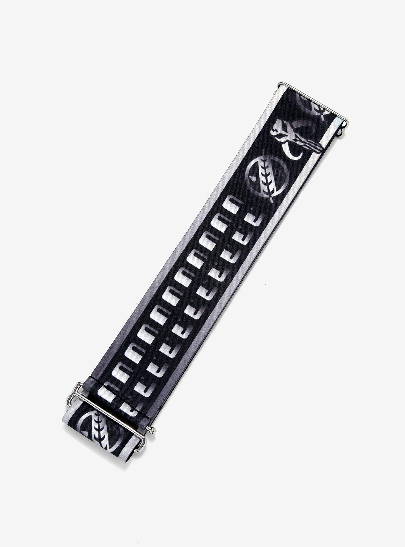 Buckle-Down Star Wars Boba Fett Symbol Cinch Belt, , alternate