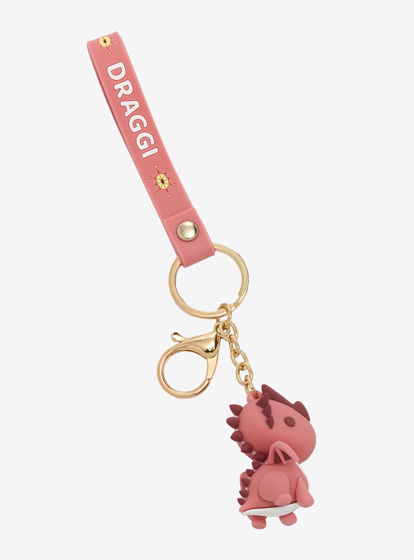 Bellzi Draggi the Dragon Keychain, , alternate