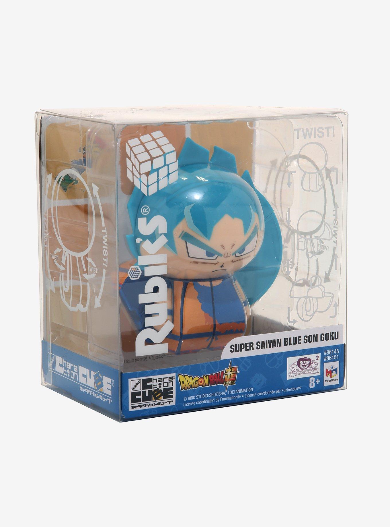 Bandai Rubik's Charaction CUBE Dragon Ball Super Charaction CUBE Super Saiyan Blue Son Goku Puzzle Figure, , alternate