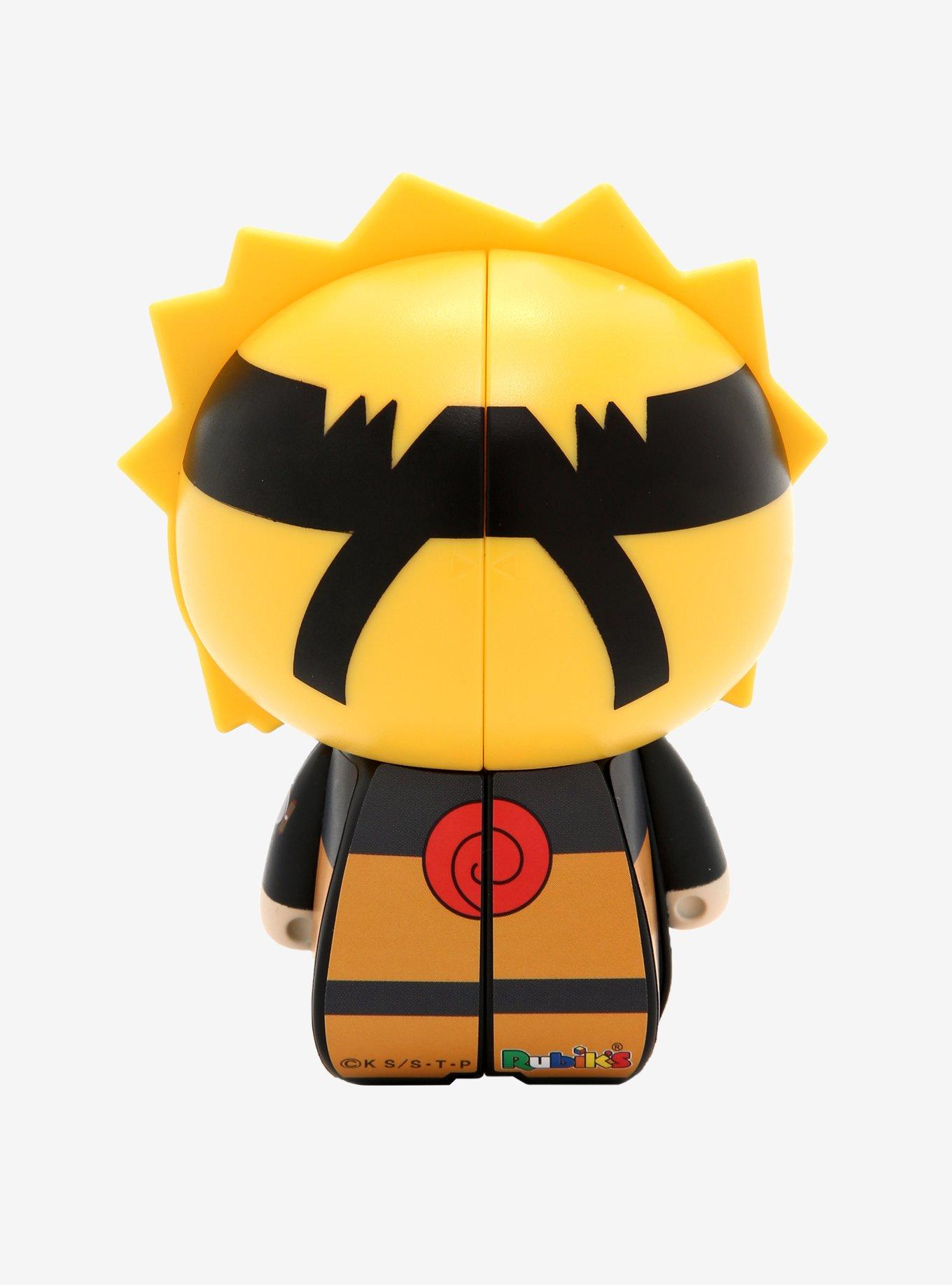Bandai Rubik's Charaction CUBE Naruto Shippuden Charaction CUBE Naruto Uzumaki Puzzle Figure, , alternate