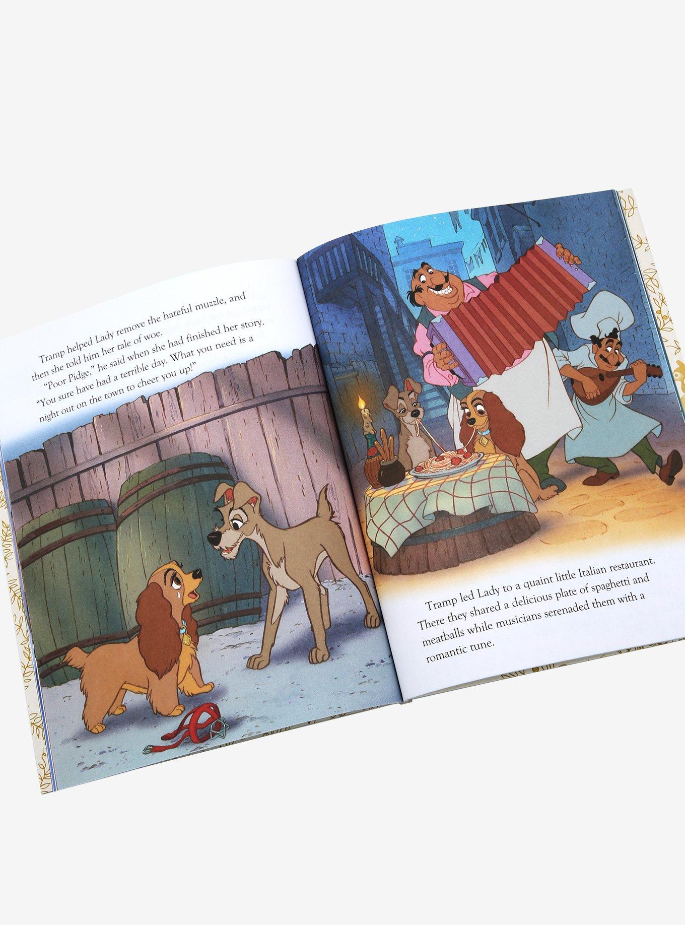 Disney Lady and the Tramp Little Golden Book, , alternate