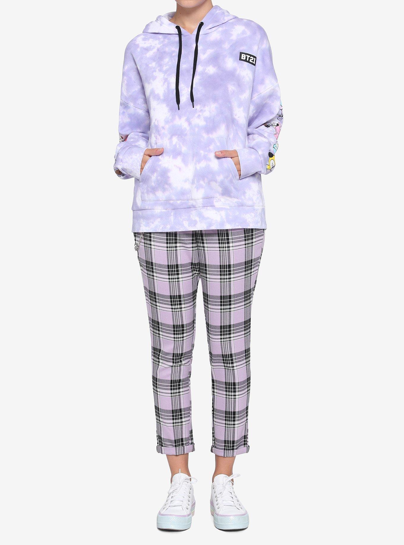 BT21 Cloud Wash Girls Hoodie, , hi-res