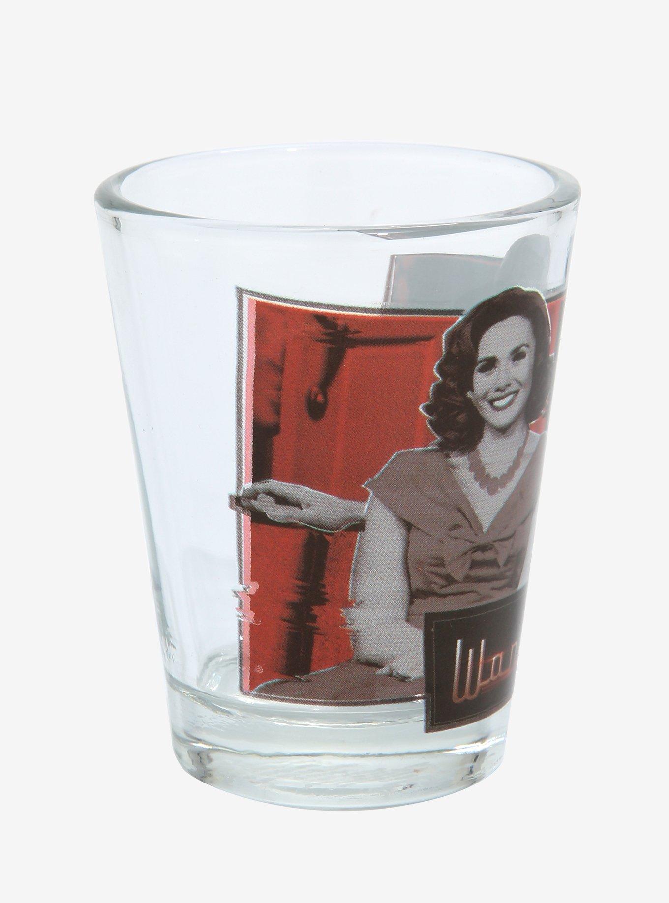 Marvel WandaVision Black & White Mini Glass, , alternate