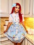 Disney Alice In Wonderland Embroidered Girls Button-Up Top, MULTI, alternate