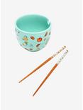 Studio Ghibli My Neighbor Totoro Fruits and Forest Spirits Ramen Bowl with Chopsticks - BoxLunch Exclusive, , alternate
