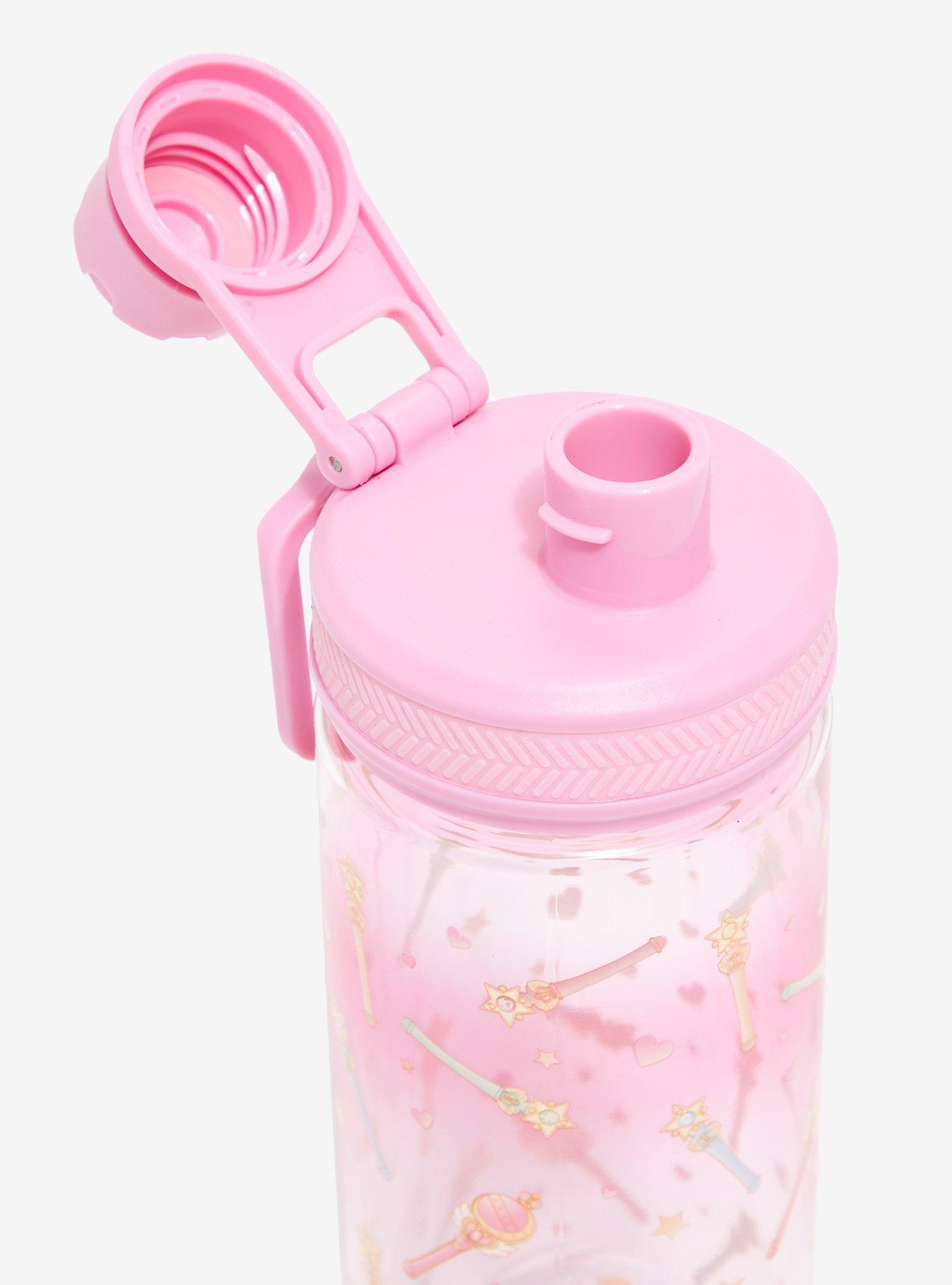 Sailor Moon Moon Scepters & Star Power Sticks Figure Water Bottle, , alternate