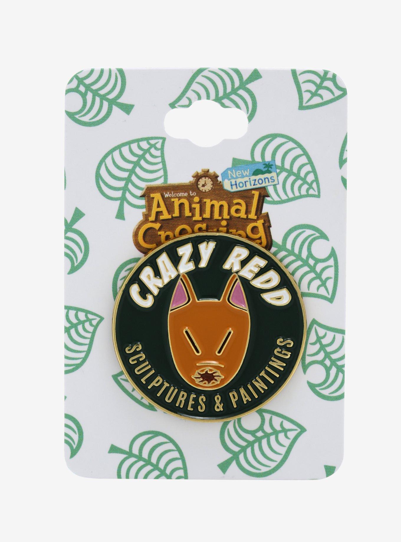 Nintendo Animal Crossing New Horizons Crazy Redd Enamel Pin - BoxLunch Exclusive, , alternate