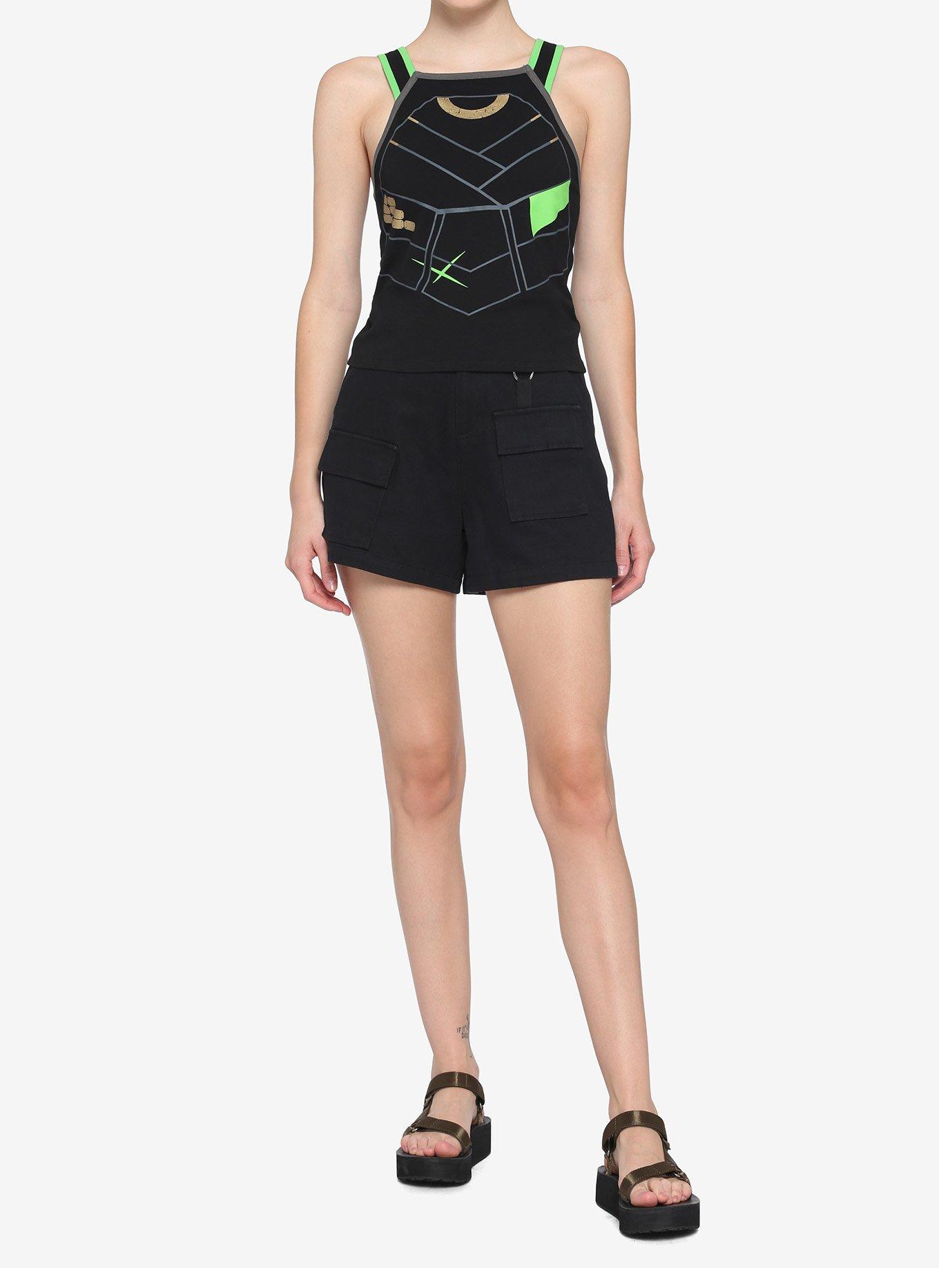 Her Universe Marvel Loki Sylvie Girls Tank Top, MULTI, alternate