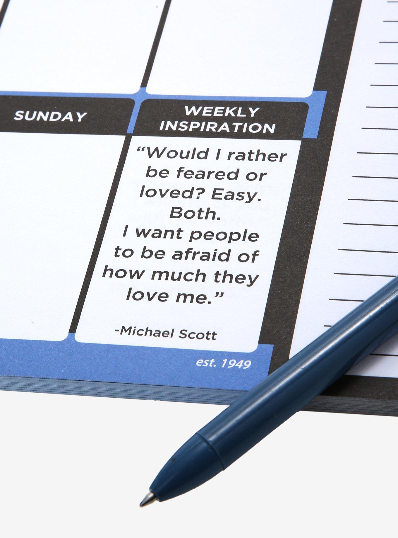 The Office Dunder Mifflin Desk Planner, , alternate