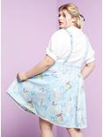 Disney Alice In Wonderland Frilly Suspender Skirt Plus Size, MULTI, alternate