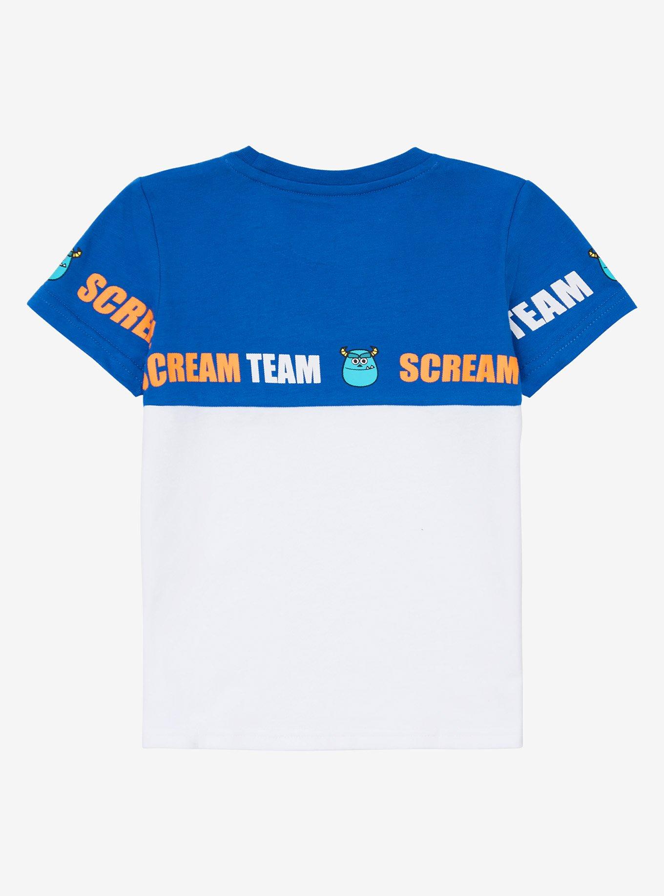 Our Universe Disney Pixar Monsters, Inc. Scream Team Toddler Pocket T-Shirt - BoxLunch Exclusive, BLUE, alternate