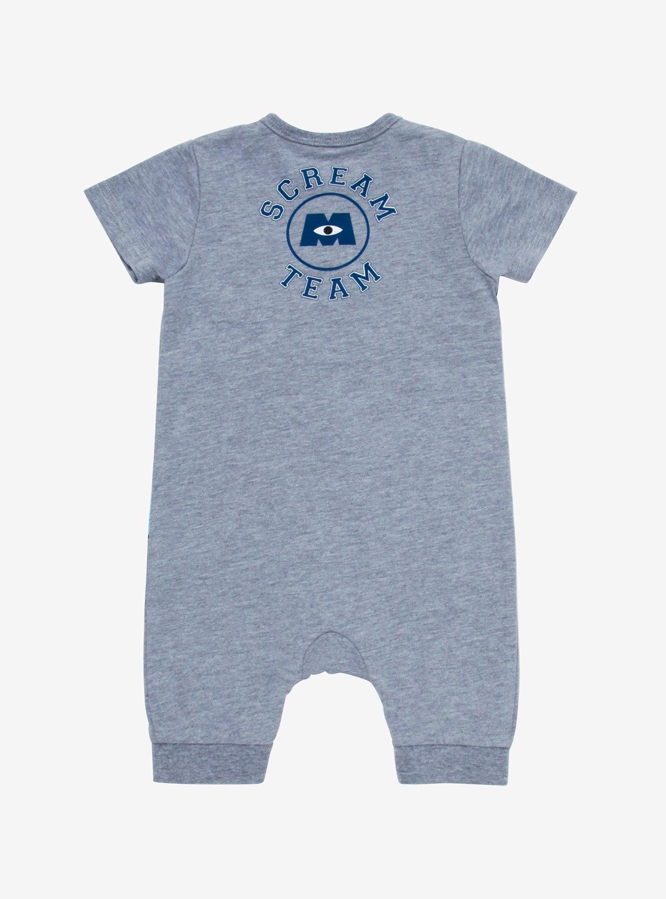 Disney Pixar Chibi Trio Infant One-Piece - BoxLunch Exclusive, HEATHER GREY, alternate
