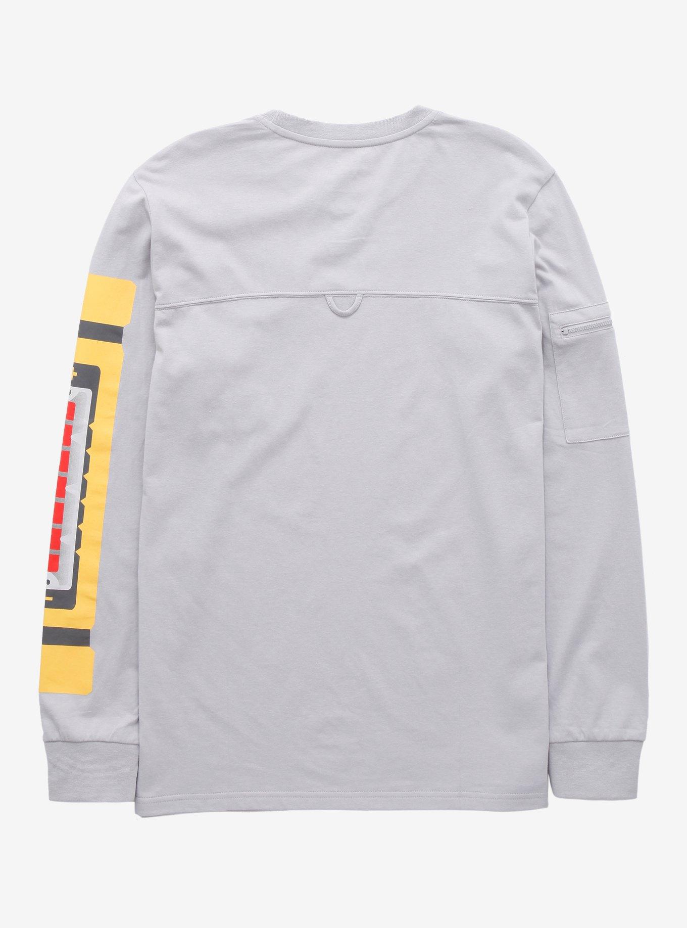 Our Universe Disney Pixar Monsters, Inc. Scream Canister Long Sleeve T-Shirt, GREY, alternate