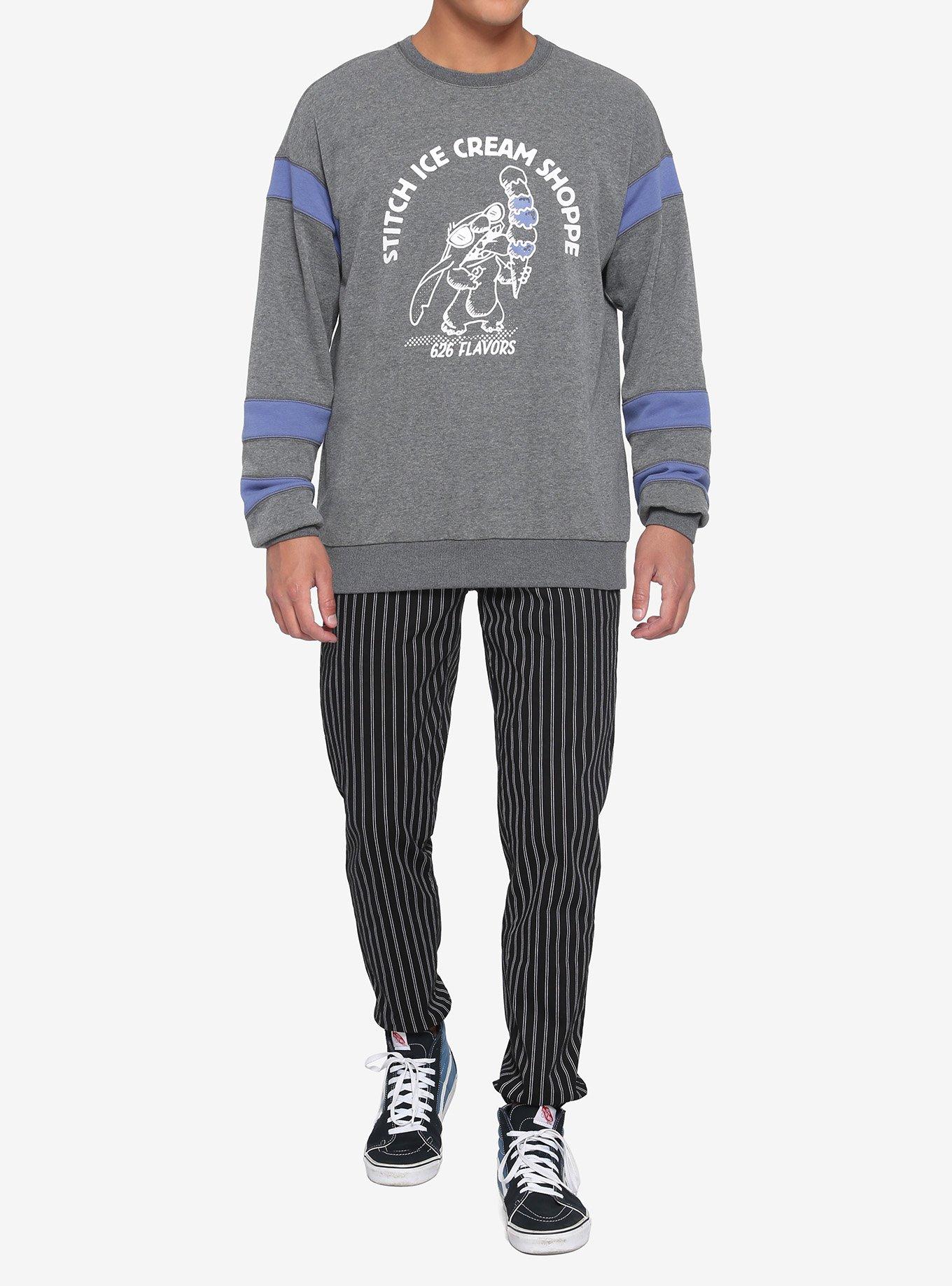 Disney Stitch Ice Cream Shoppe Sweatshirt, GREY, alternate
