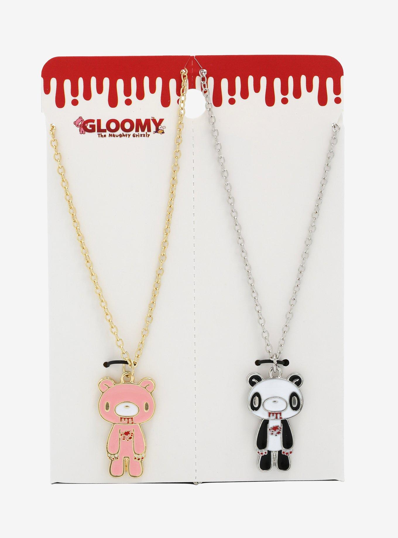 Gloomy Bear Best Friend Necklace Set, , alternate