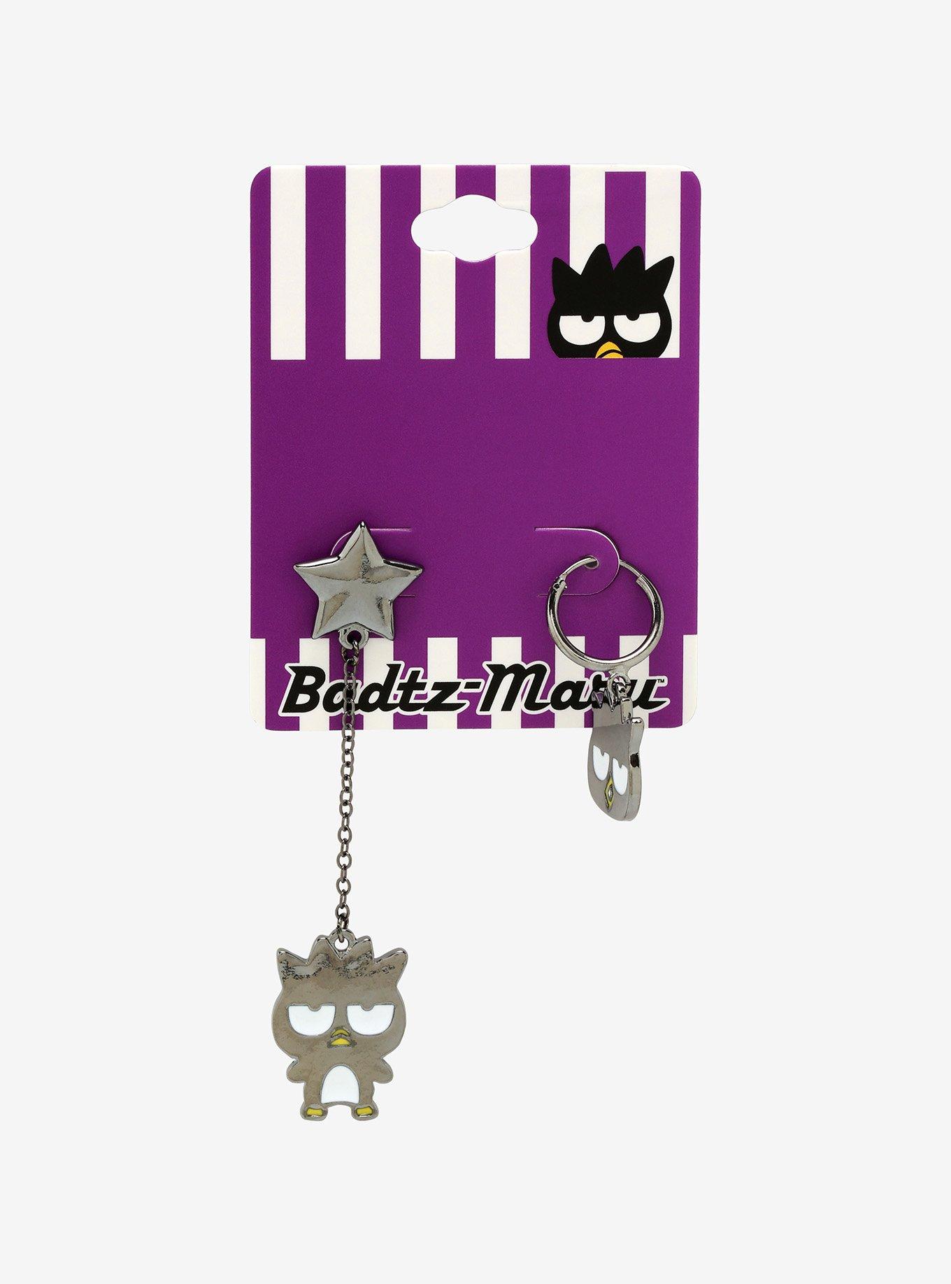 Badtz-Maru Star Mismatch Earrings, , alternate