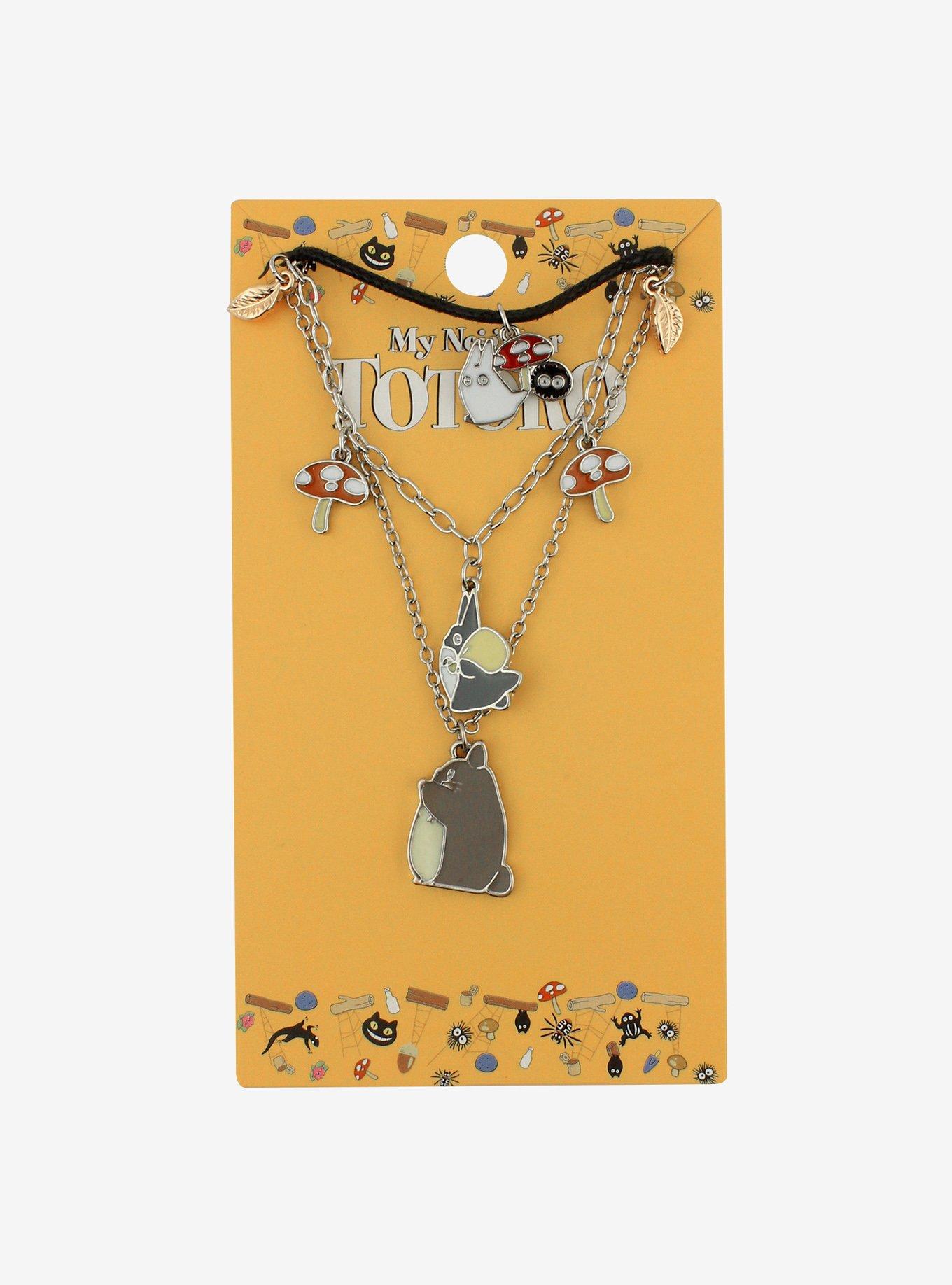 Studio Ghibli My Neighbor Totoro Charm Necklace Set, , alternate