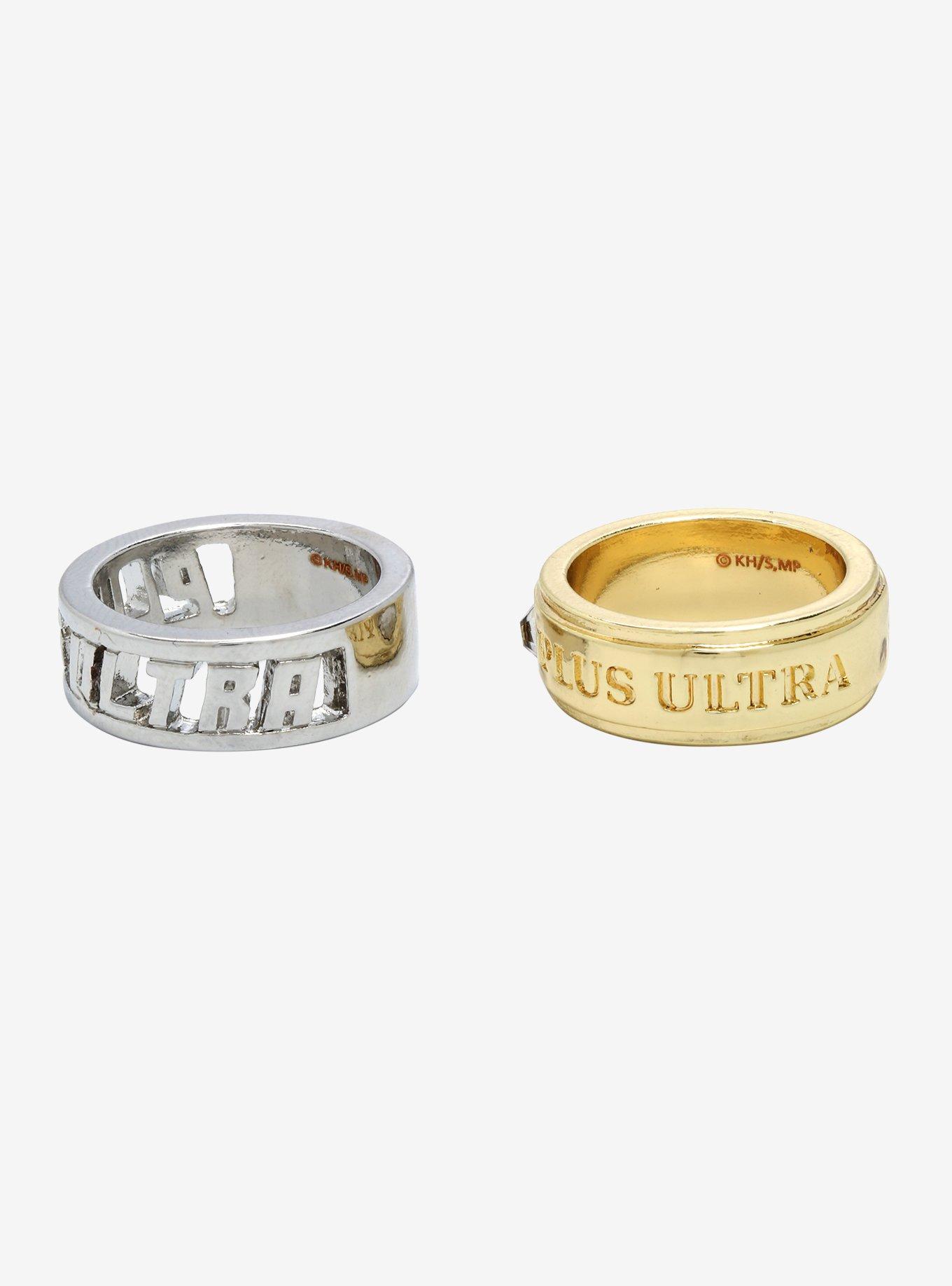 My Hero Academia Plus Ultra Ring Set, , alternate