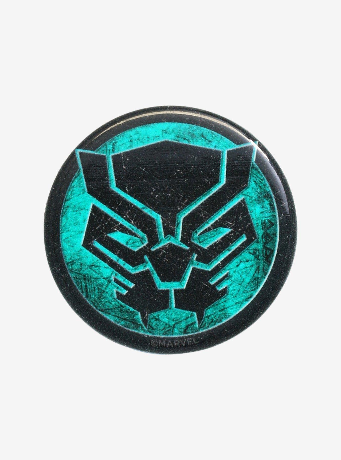 PopSockets Marvel Black Panther Logo Phone Grip & Stand, , alternate