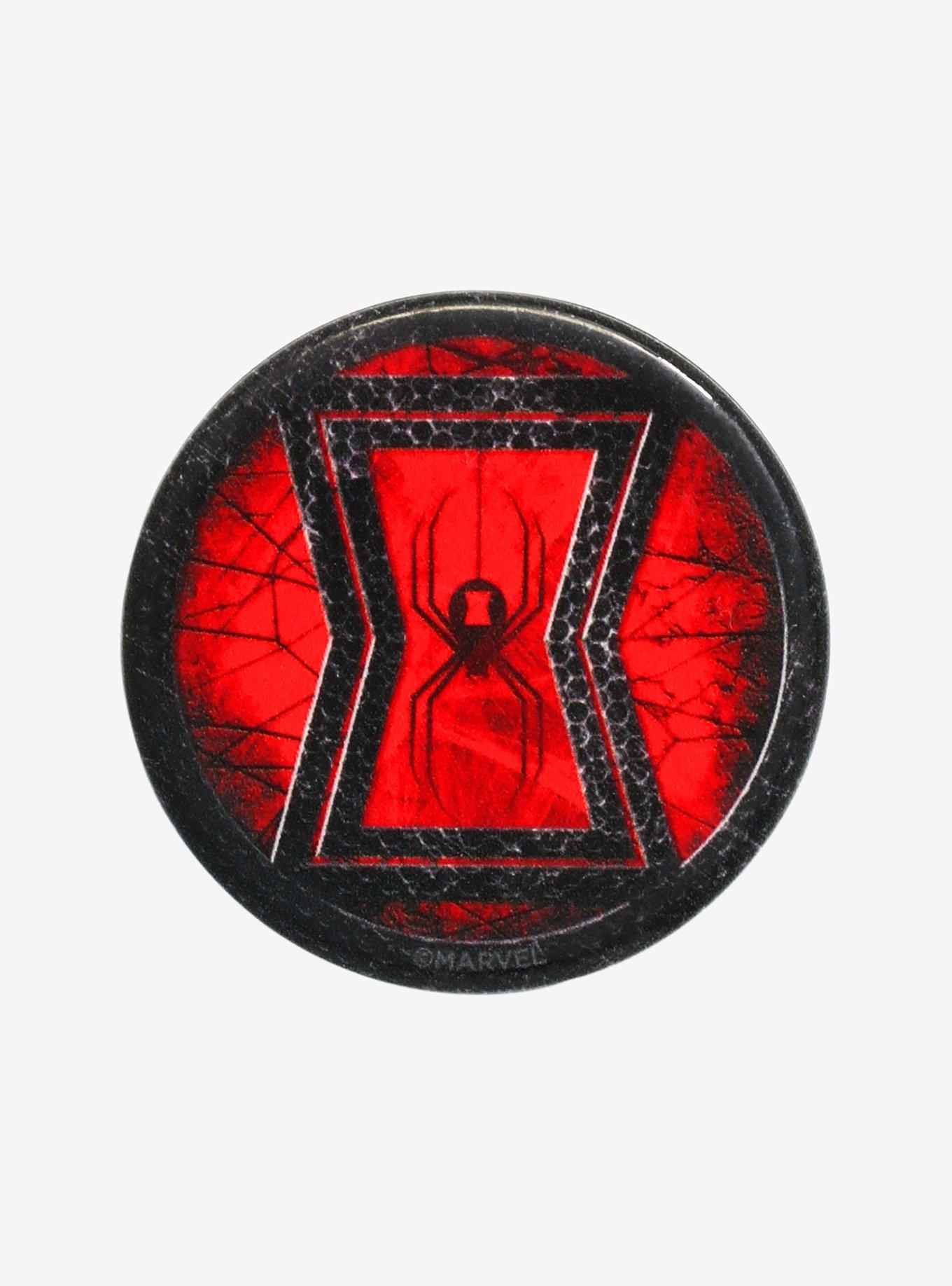 PopSockets Marvel Black Widow Logo Phone Grip & Stand, , alternate
