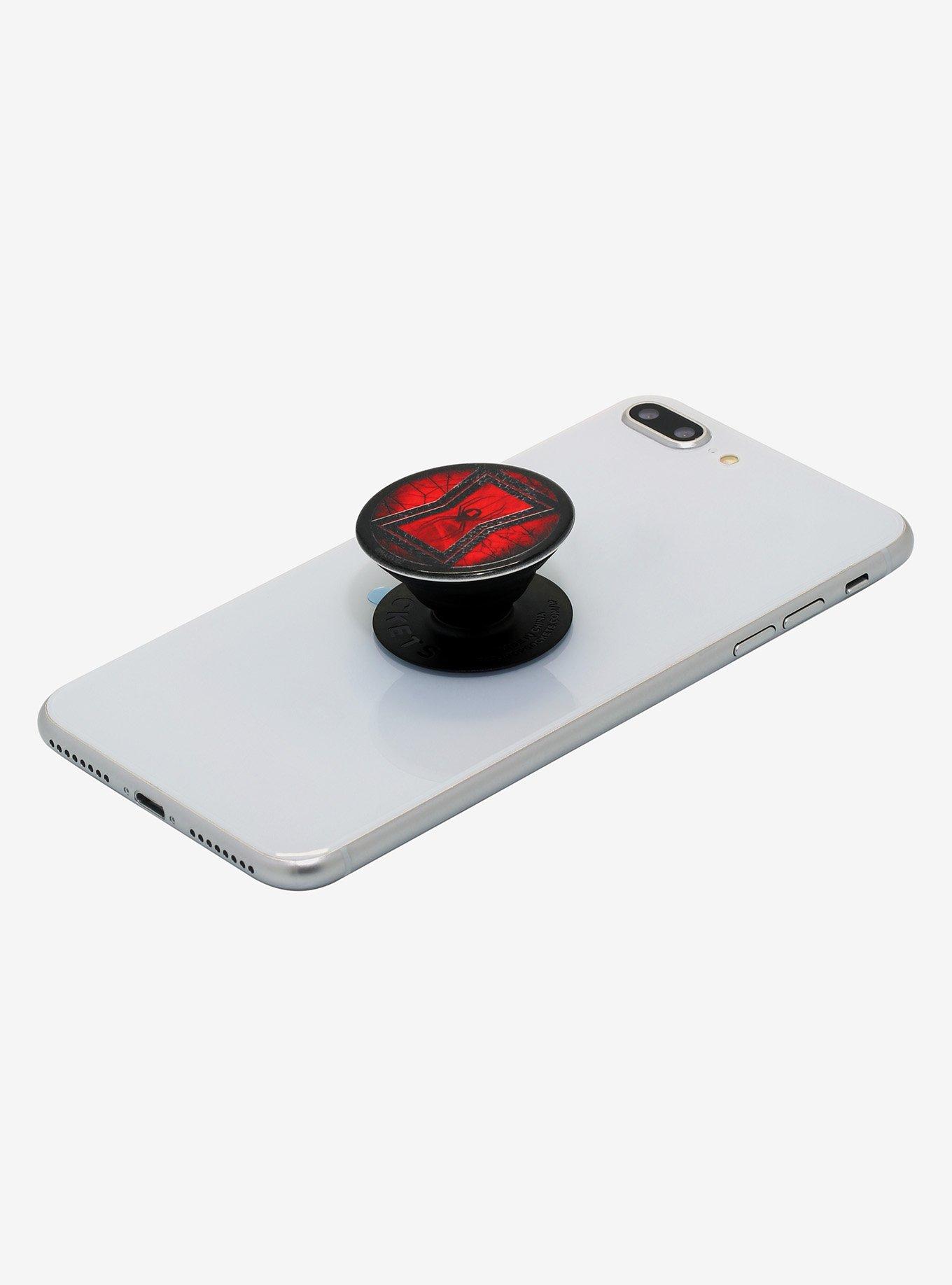 PopSockets Marvel Black Widow Logo Phone Grip & Stand, , alternate