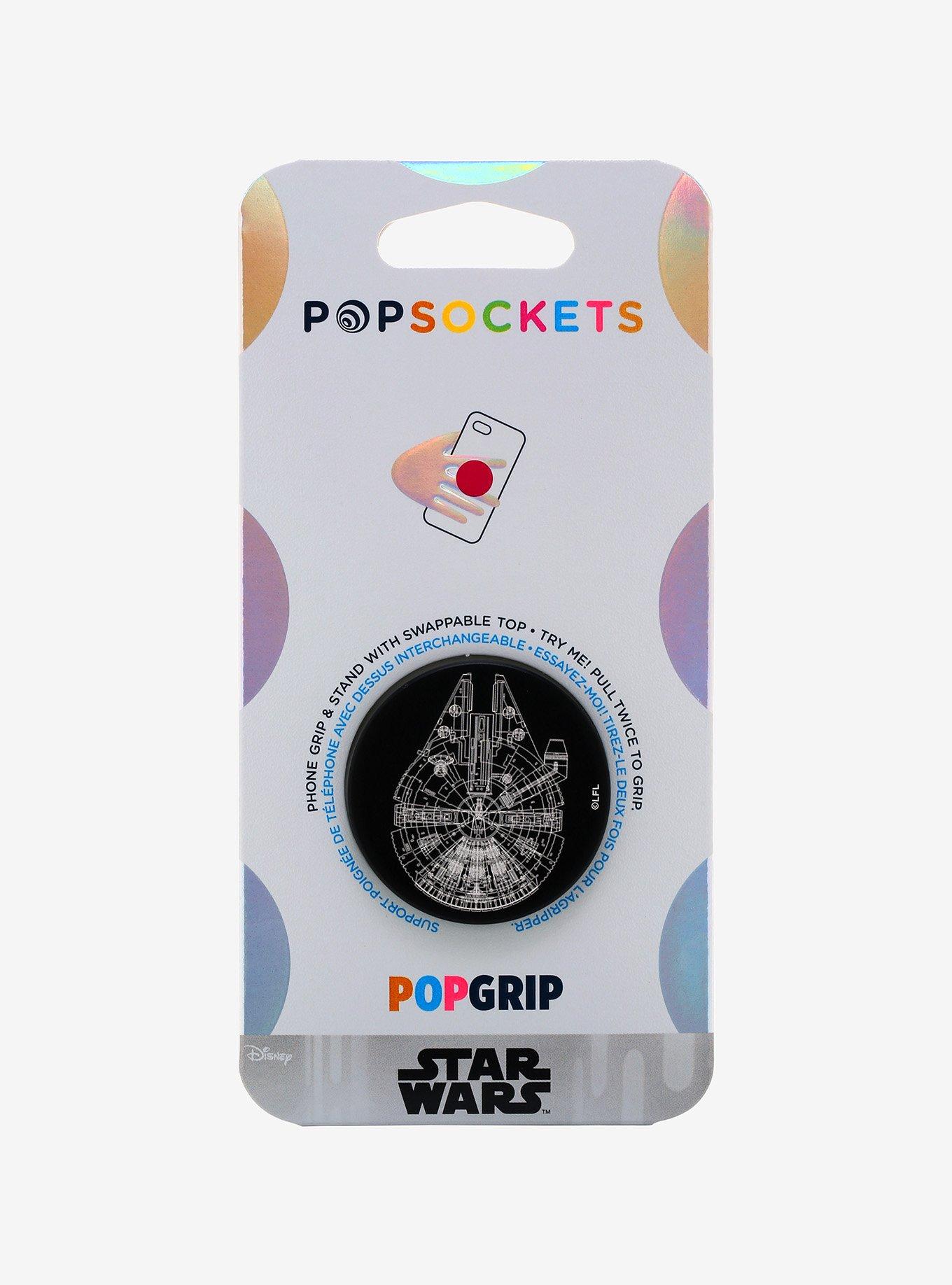PopSockets Star Wars The Millennium Falcon Aluminum Phone Grip & Stand, , alternate