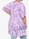 Disney Tangled Rapunzel Tie-Dye Oversized T-Shirt Plus Size, MULTI, alternate