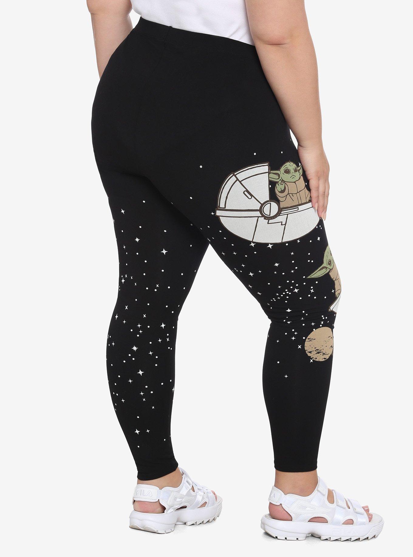 Star Wars The Mandalorian The Child Leggings Plus Size, MULTI, alternate