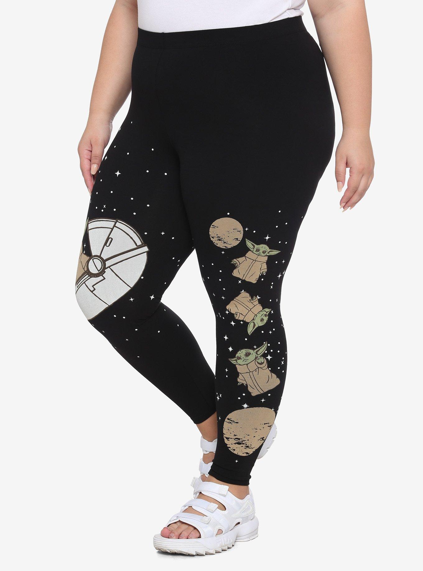 Star Wars The Mandalorian The Child Leggings Plus Size, MULTI, alternate