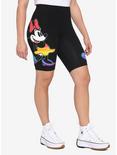 Disney Rainbow Mickey Mouse & Minnie Mouse Biker Shorts, MULTI, alternate
