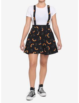 Disney Rainbow Mickey Mouse Suspender Skirt, , hi-res