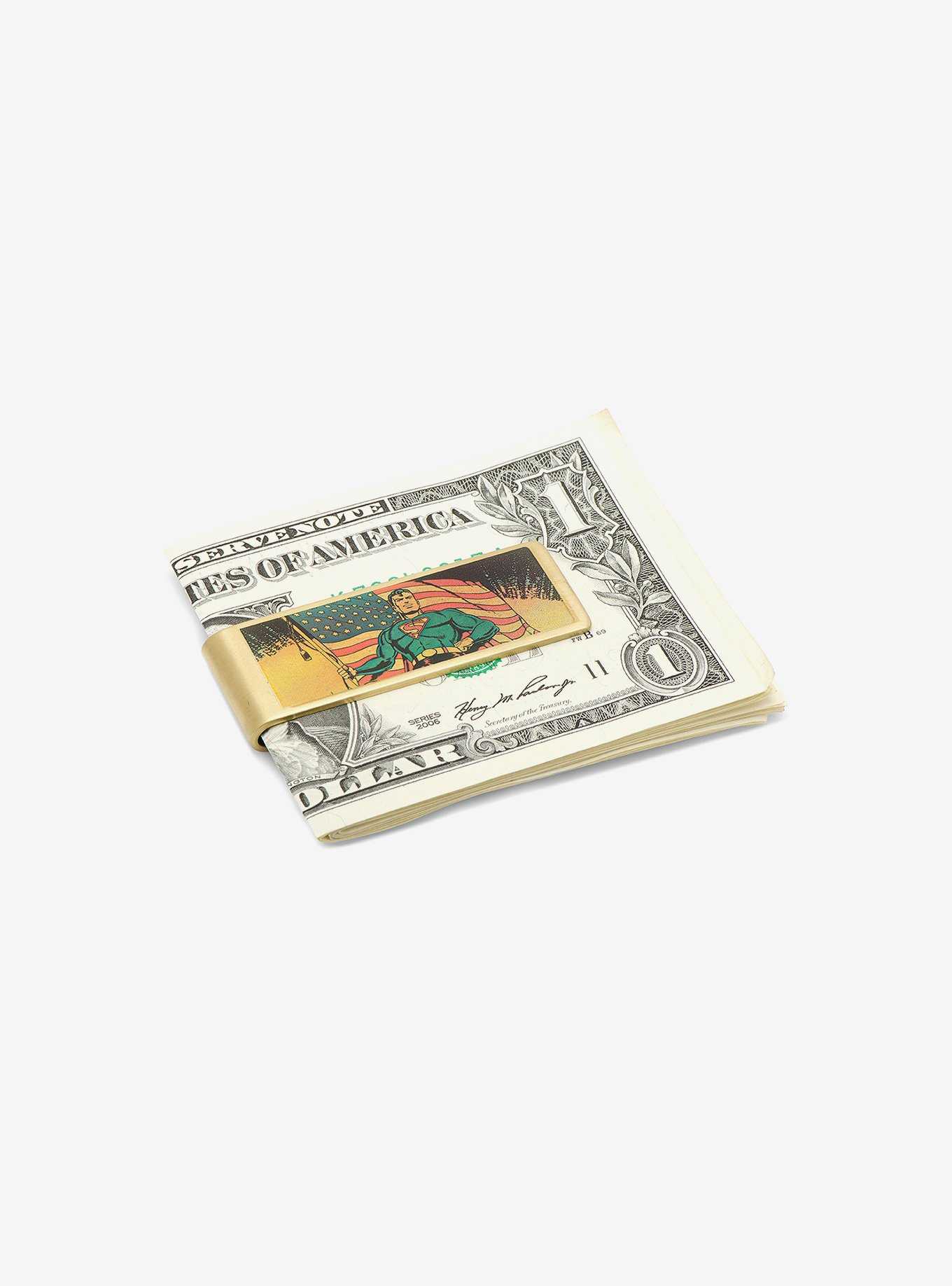 DC Comics Vintage Patriotic Superman Money Clip, , hi-res