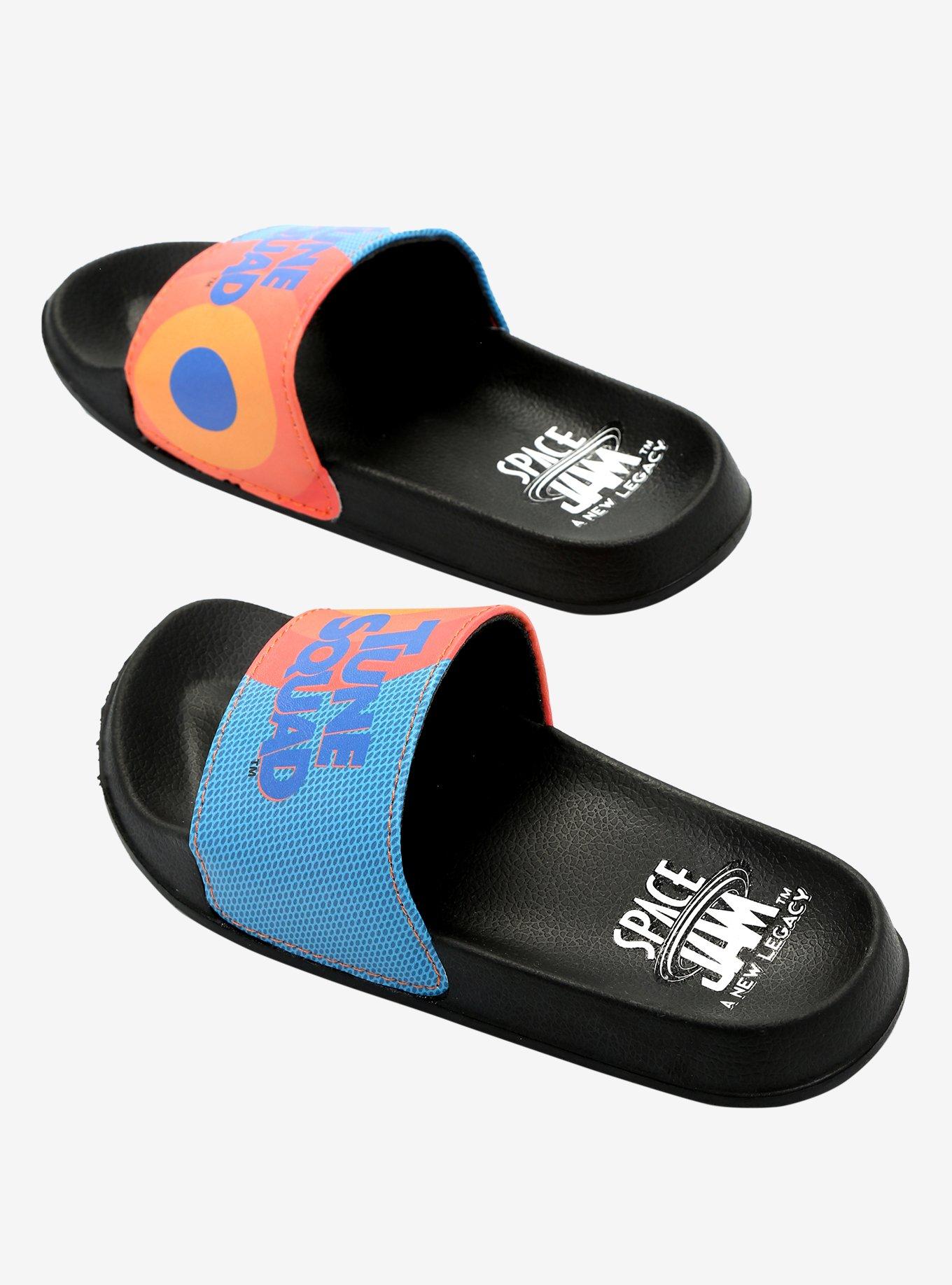 Space Jam: A New Legacy Tune Squad Youth Slides - BoxLunch Exclusive, MULTI, alternate