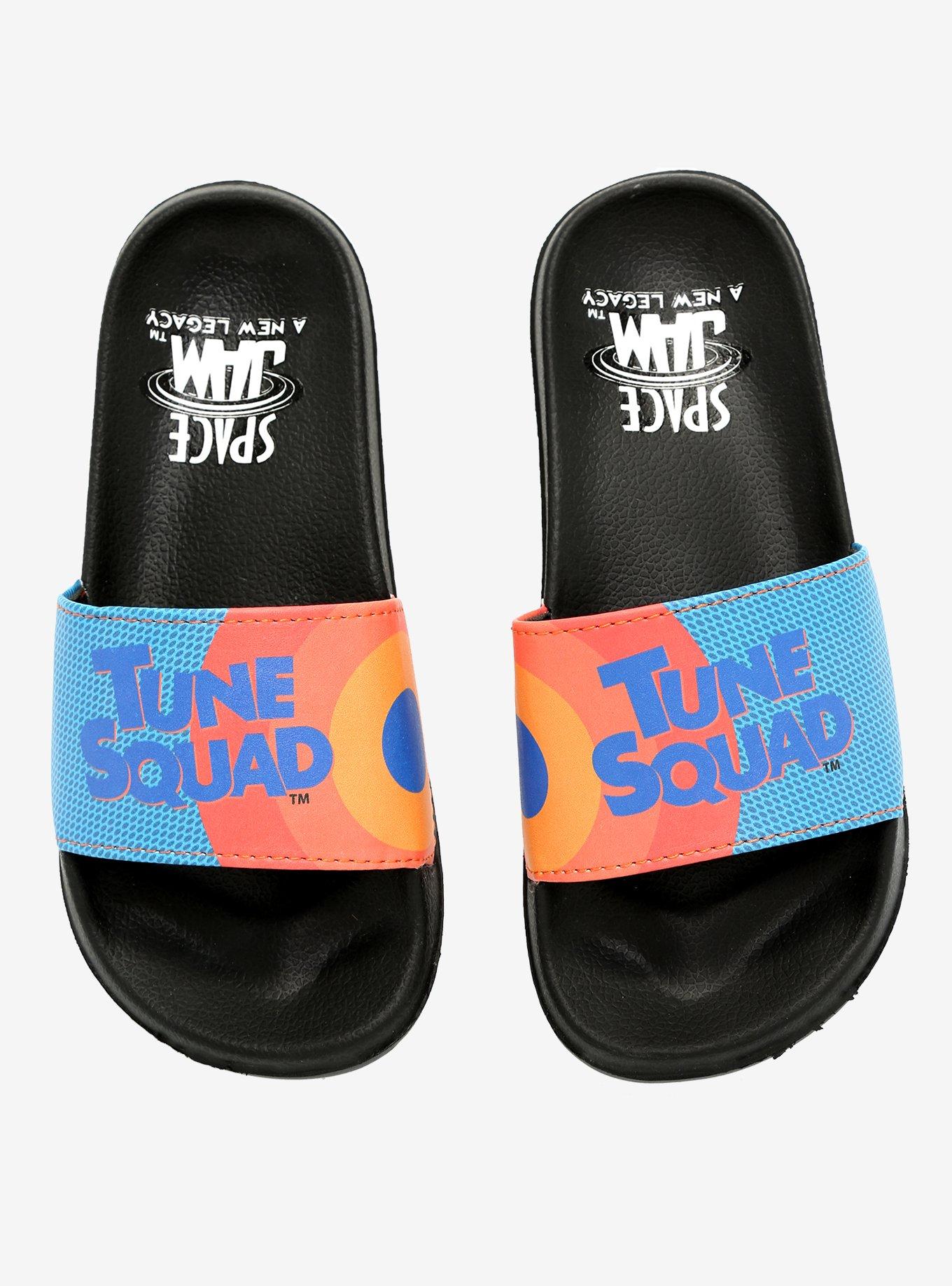 Space Jam: A New Legacy Tune Squad Youth Slides - BoxLunch Exclusive, MULTI, alternate