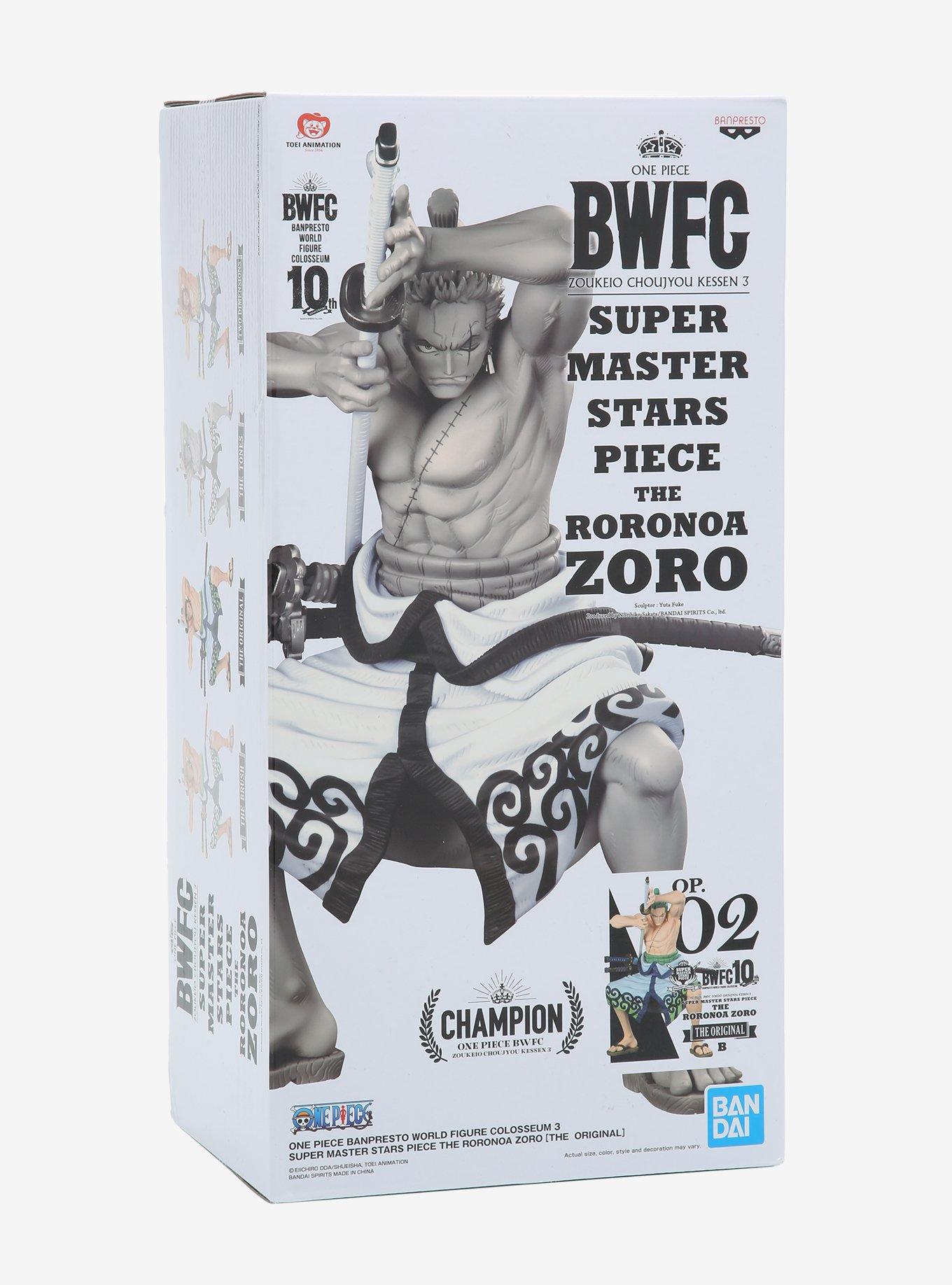 Banpresto One Piece World Figure Colosseum 3 Super Master Stars Piece Roronoa Zoro (The Original) Figure, , alternate