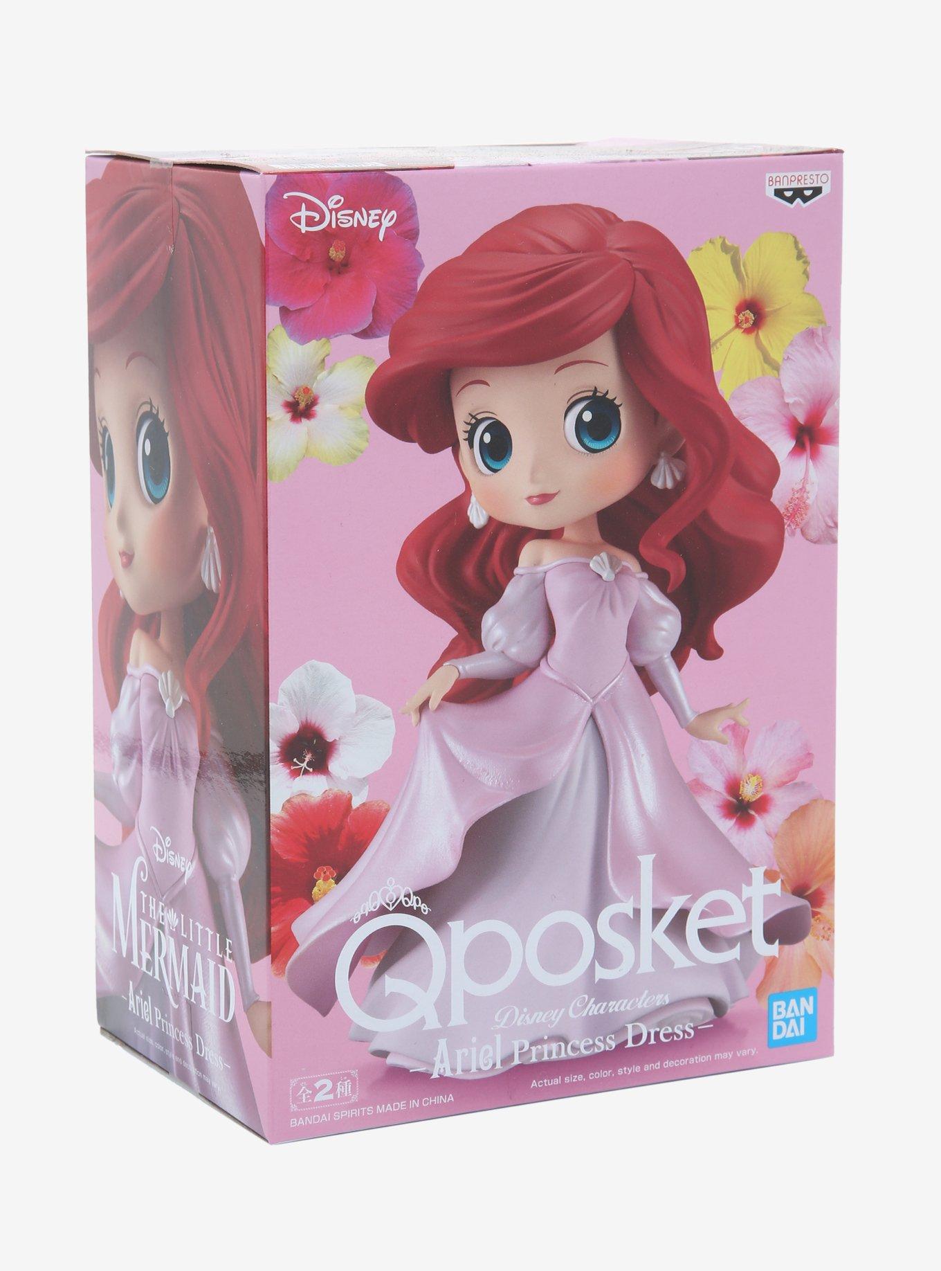 Banpresto Disney The Little Mermaid Q Posket Ariel Princess Dress (Ver. B) Figure, , alternate