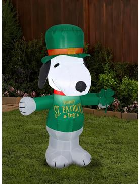 Peanuts St. Patricks Day Snoopy Peanuts Airblown, , hi-res