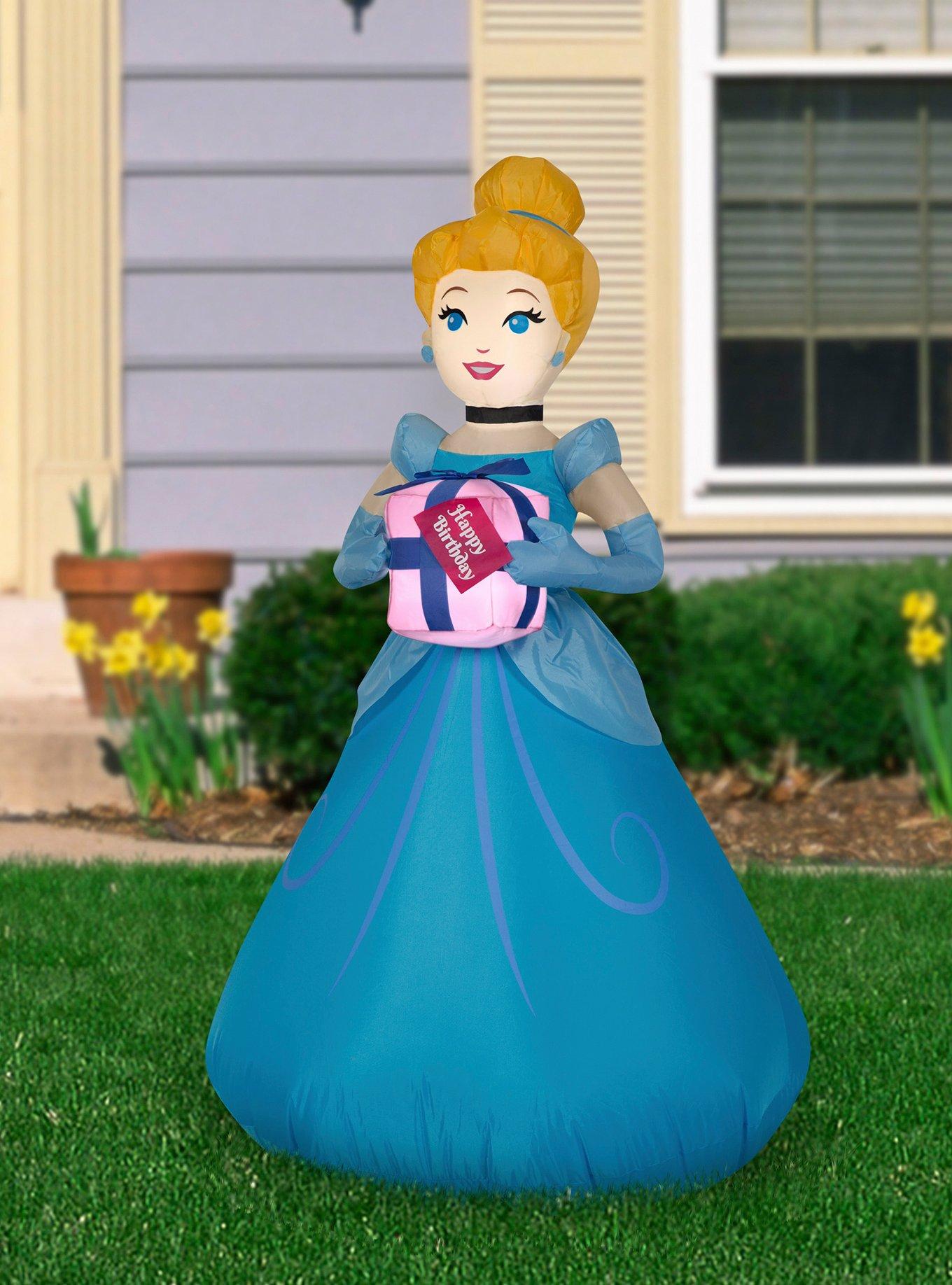 Disney Cinderella Birthday Present Inflatable D&eacute;cor, , alternate