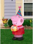 Peppa Pig With Birthday Cake Inflatable Décor, , alternate