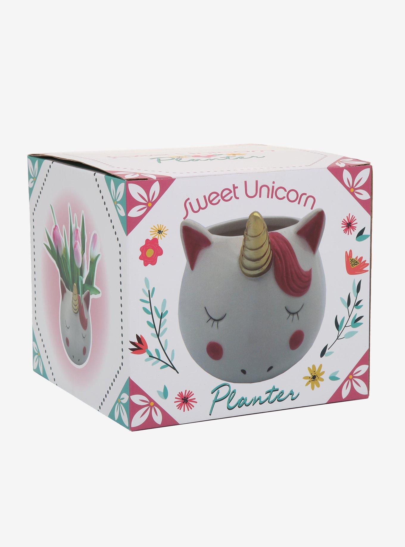 Sweet Unicorn Planter, , alternate