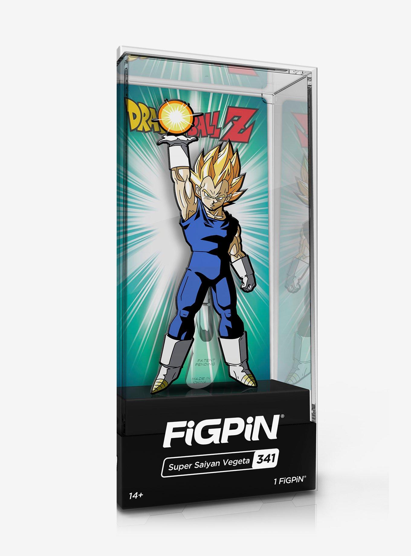 FiGPiN Dragon Ball Z Super Saiyan Vegeta Collectible Enamel Pin, , alternate