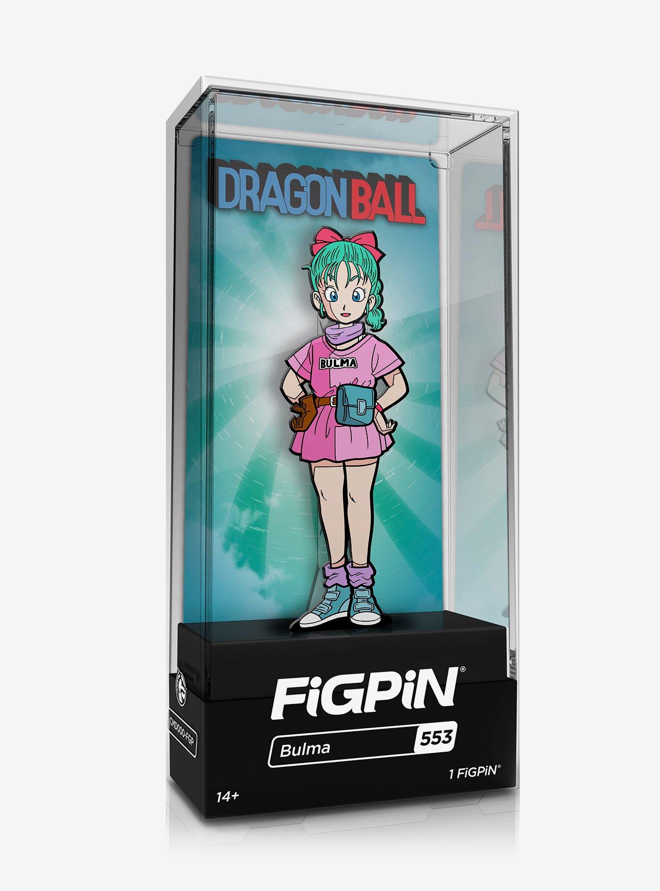 FiGPiN Dragon Ball Z Bulma Collectible Enamel Pin, , alternate