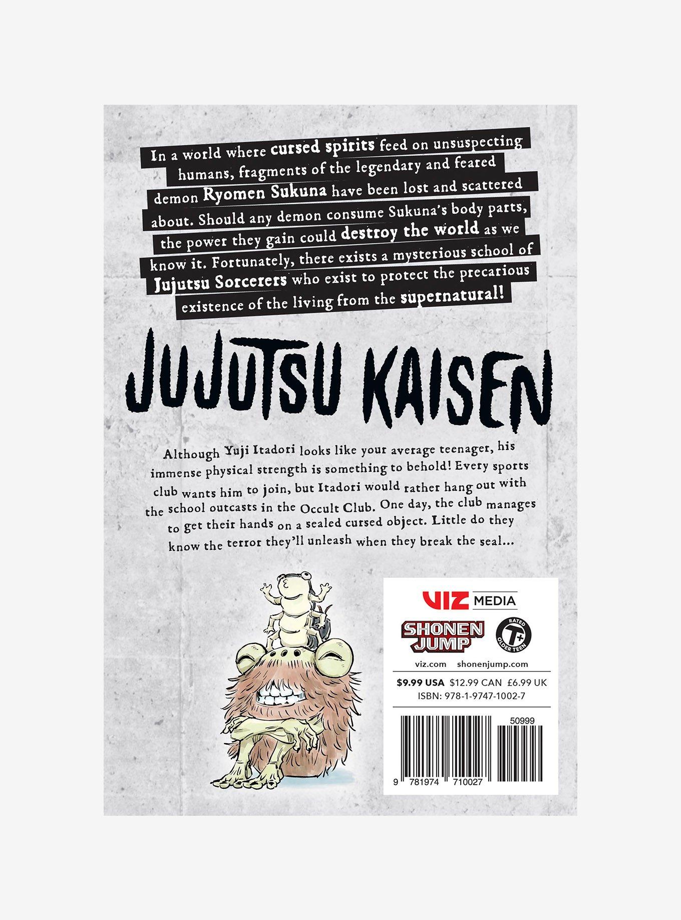 Jujutsu Kaisen Volume 1 Manga, , alternate