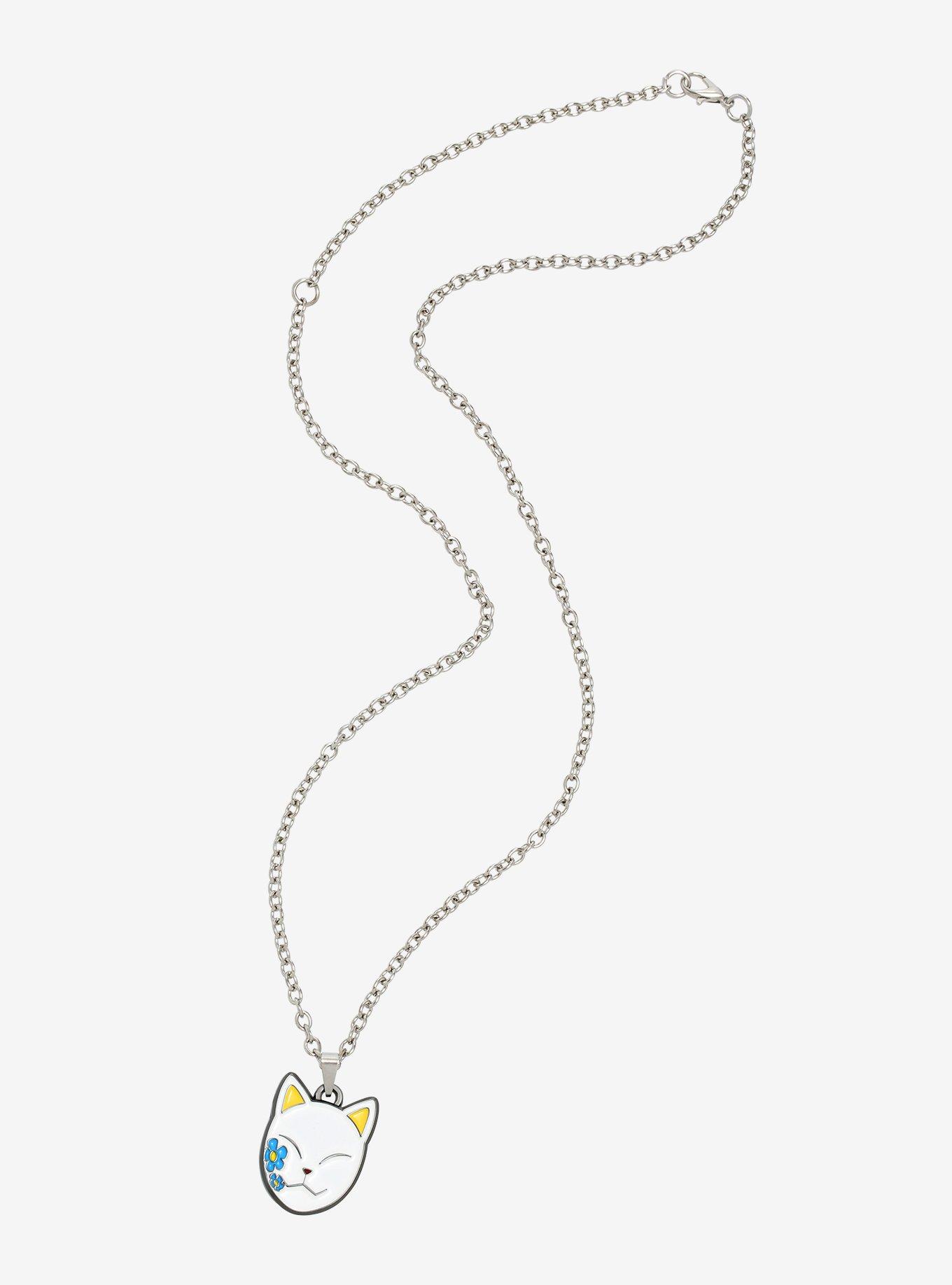 Demon Slayer: Kimetsu no Yaiba Makomo Warding Mask Necklace, , alternate