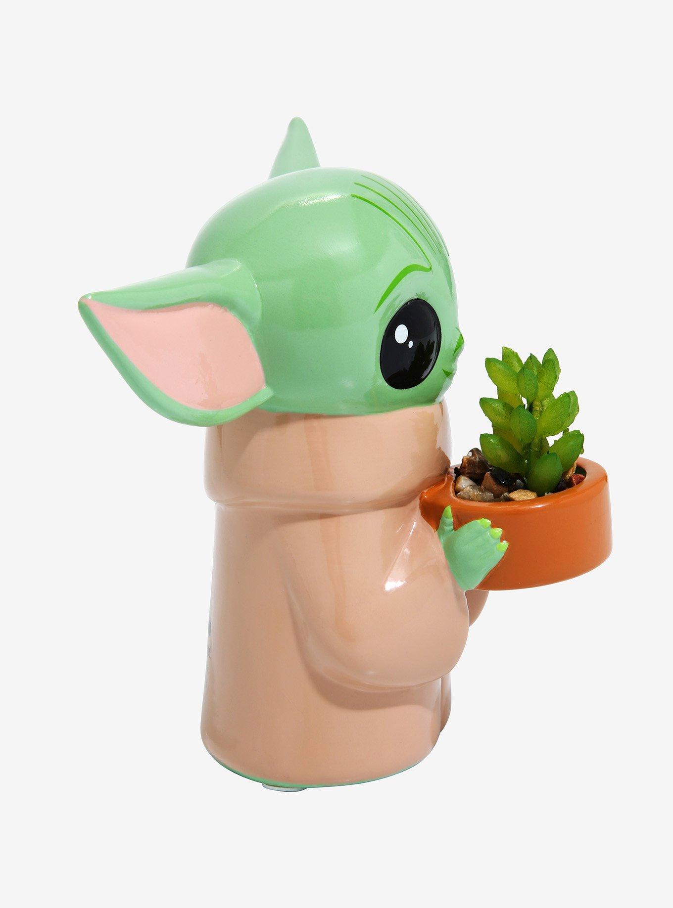 Star Wars The Mandalorian The Child Faux Succulent Planter - BoxLunch Exclusive, , alternate