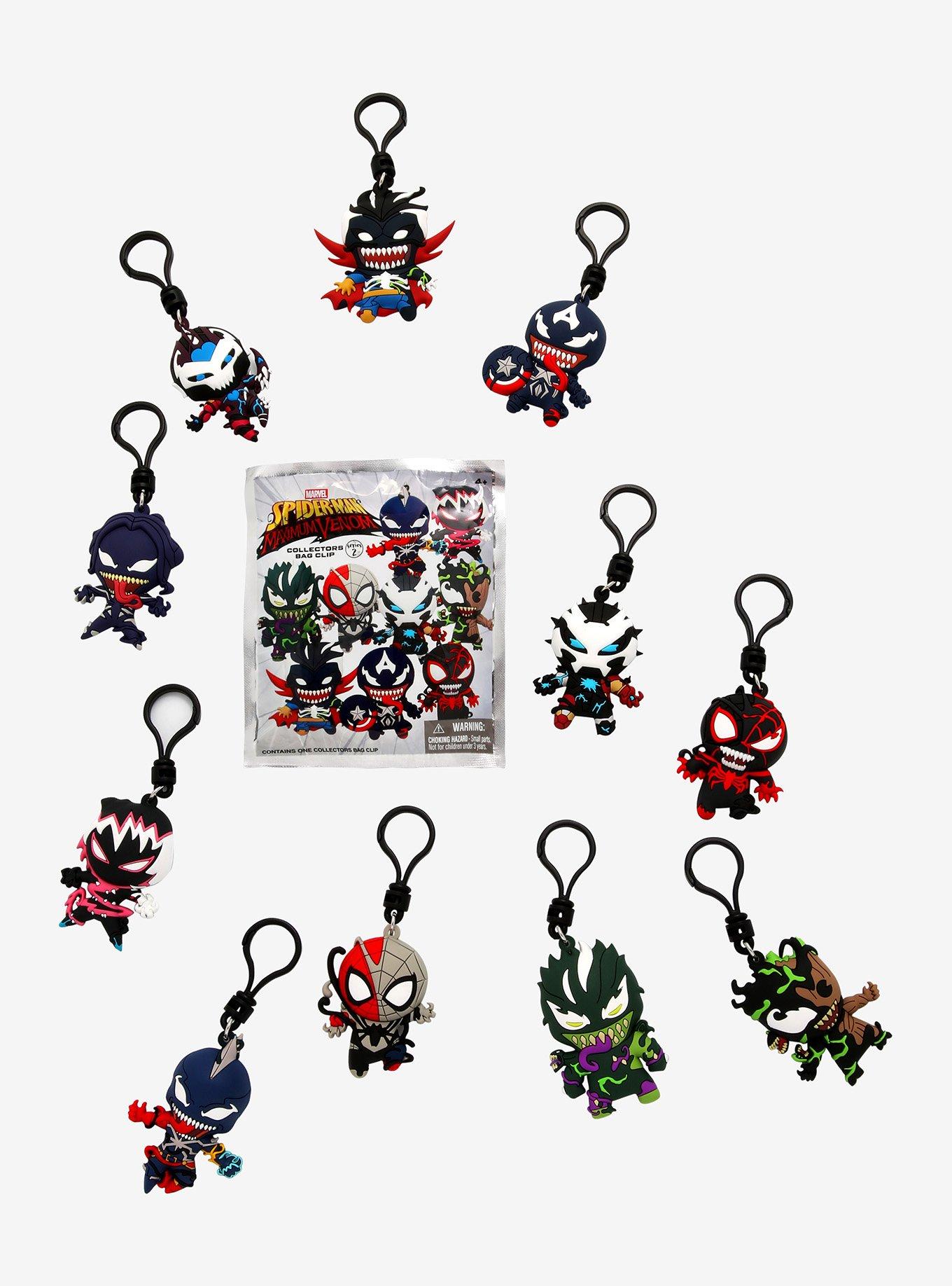 Marvel Spider-Man Maximum Venom Blind Bag Figural Bag Clip, , alternate
